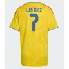 Colombia Luis Diaz #7 Hjemmedrakt Kvinner VM 2026 Kortermet